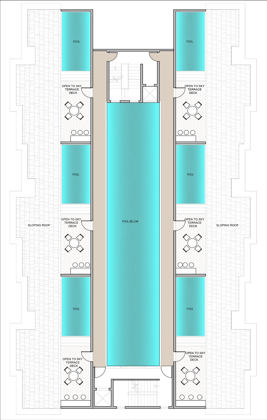 Roof top plan